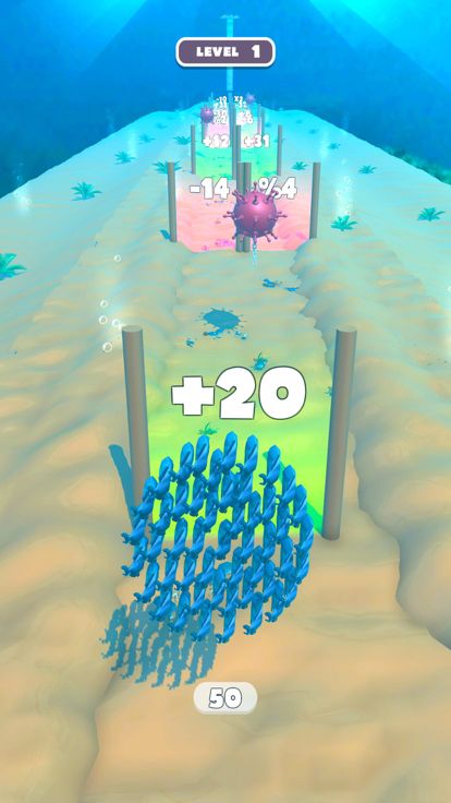 Piranha Fury游戏截图