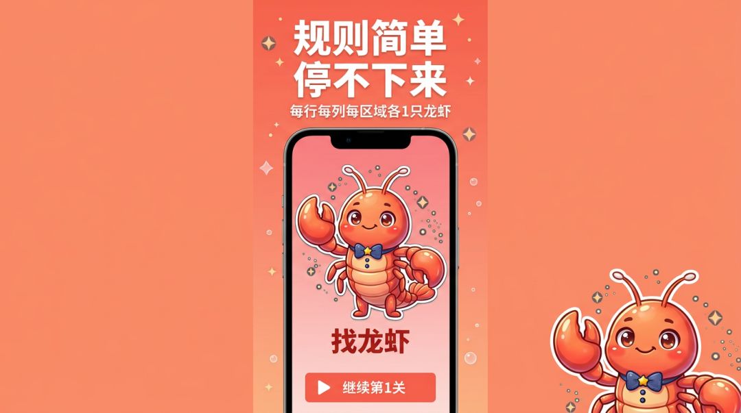 找龙虾游戏截图