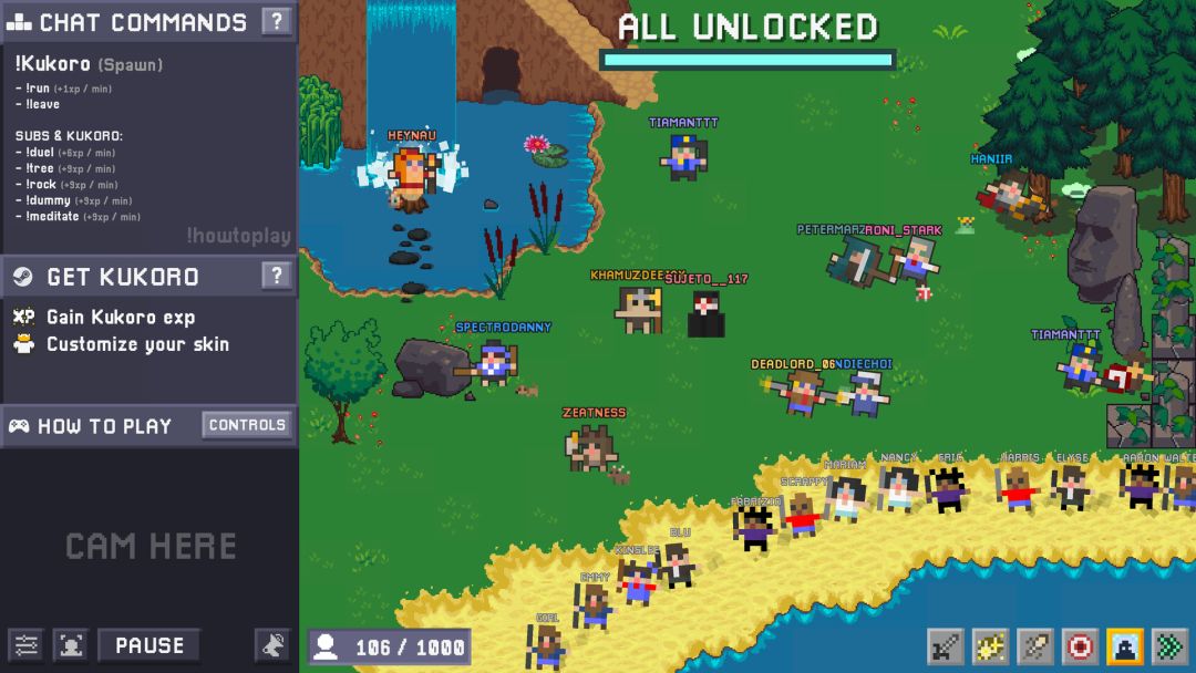 Kukoro: Stream chat games游戏截图