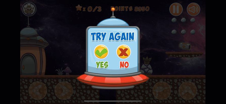 Super Bunny Fights Aliens游戏截图