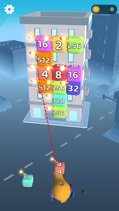 Bombard 2048游戏截图