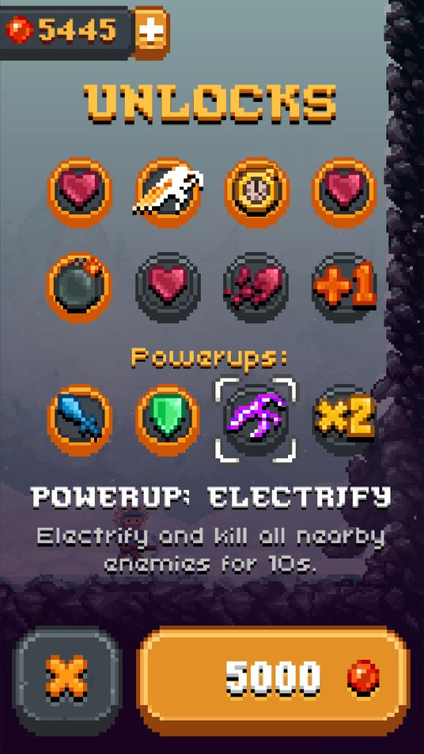 洞穴坠落游戏截图