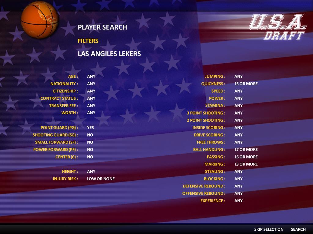 World Basketball Manager 2010游戏截图