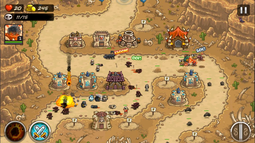 Kingdom Rush Frontiers游戏截图