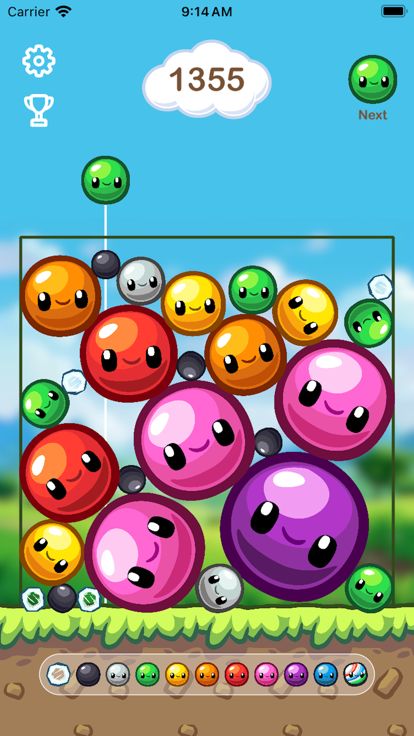 Gem Fusion: Merge Game游戏截图