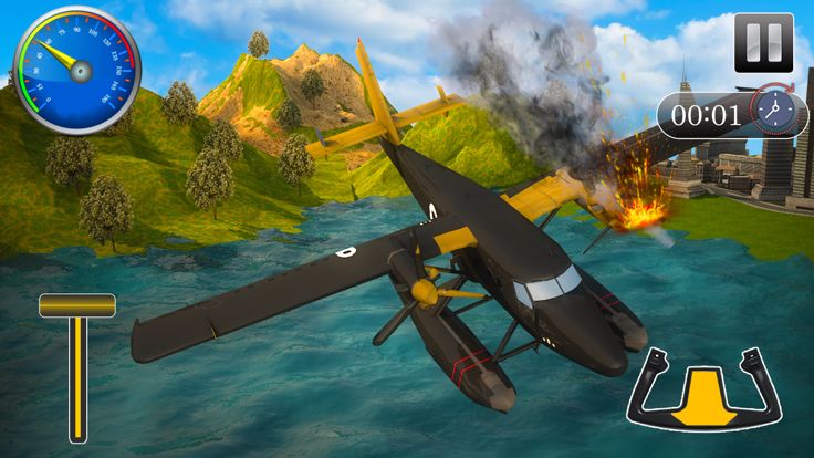 飞行海上飞机游戏2018年游戏截图