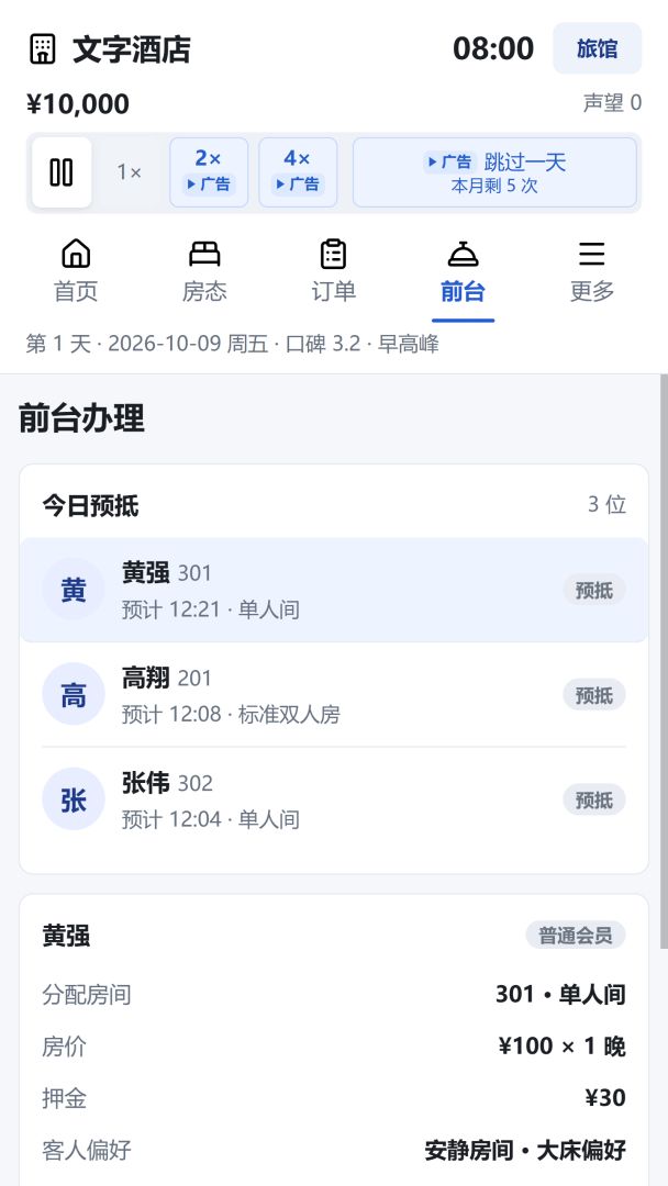 酒店大亨游戏截图