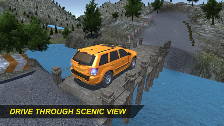 越野吉普停车四轮驱动游戏截图