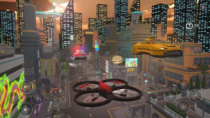 Flight Quadcopter Drone Sim游戏截图