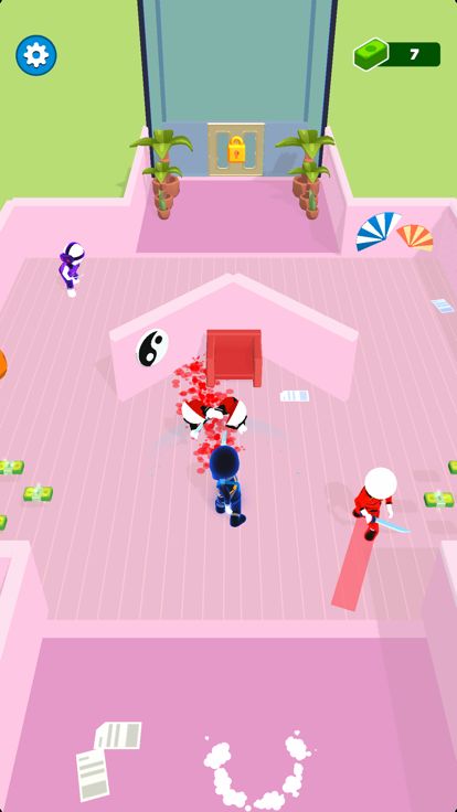 Ninja Fight: Dash and Cut游戏截图