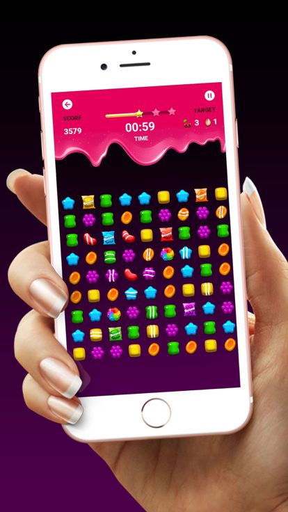 Match 3 Candy - Puzzle Games游戏截图