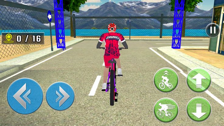BMX Bicycle Race Cycling Stunt游戏截图