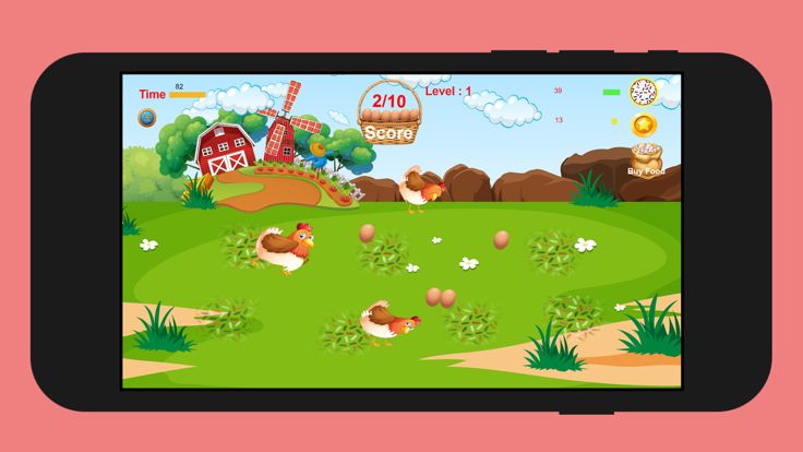 Farm Animal Chicken Cow游戏截图