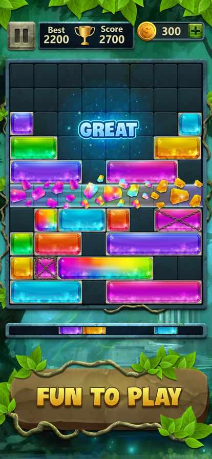 Block Drop Puzzle Jewel游戏截图