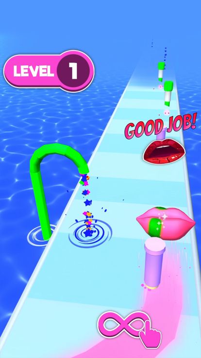Lipstick Runner 3D游戏截图