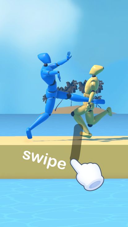 Swipe Fighter!high kick master游戏截图