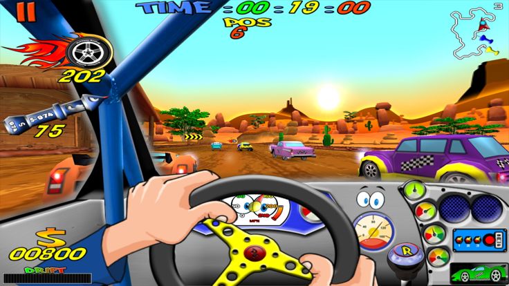 Cartoon Racing Ultimate游戏截图