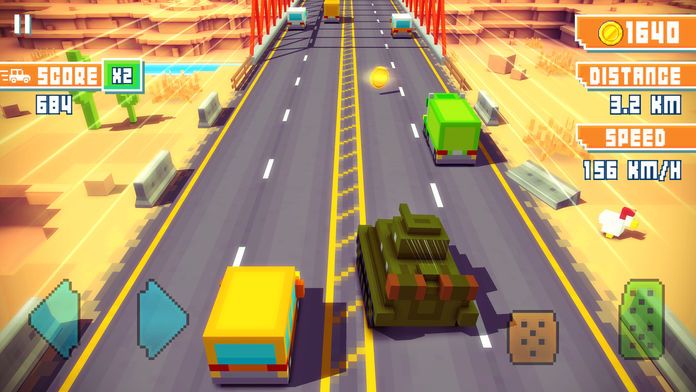 Blocky Highway游戏截图