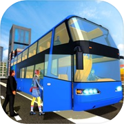 Modern Bus Coach Driving