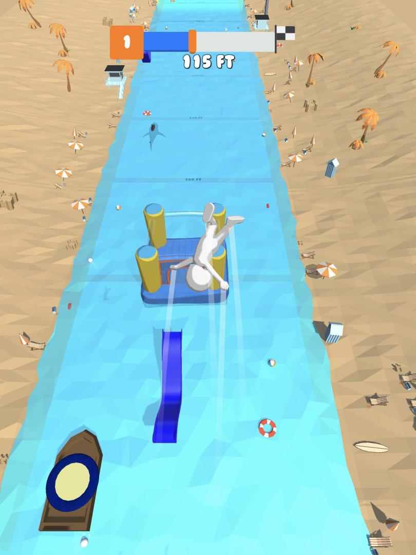 蹦极池游戏截图