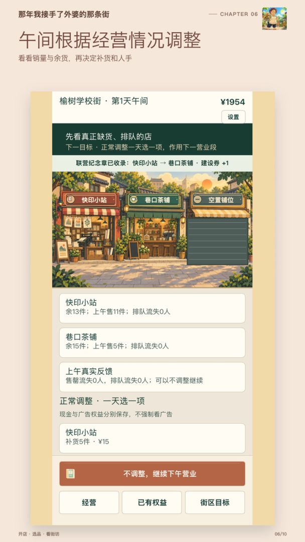 那年我接手了外婆的那条街游戏截图
