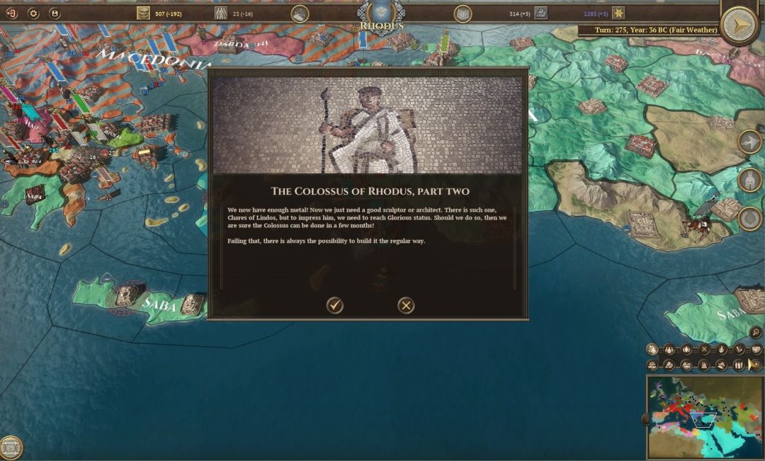 Field of Glory: Empires游戏截图