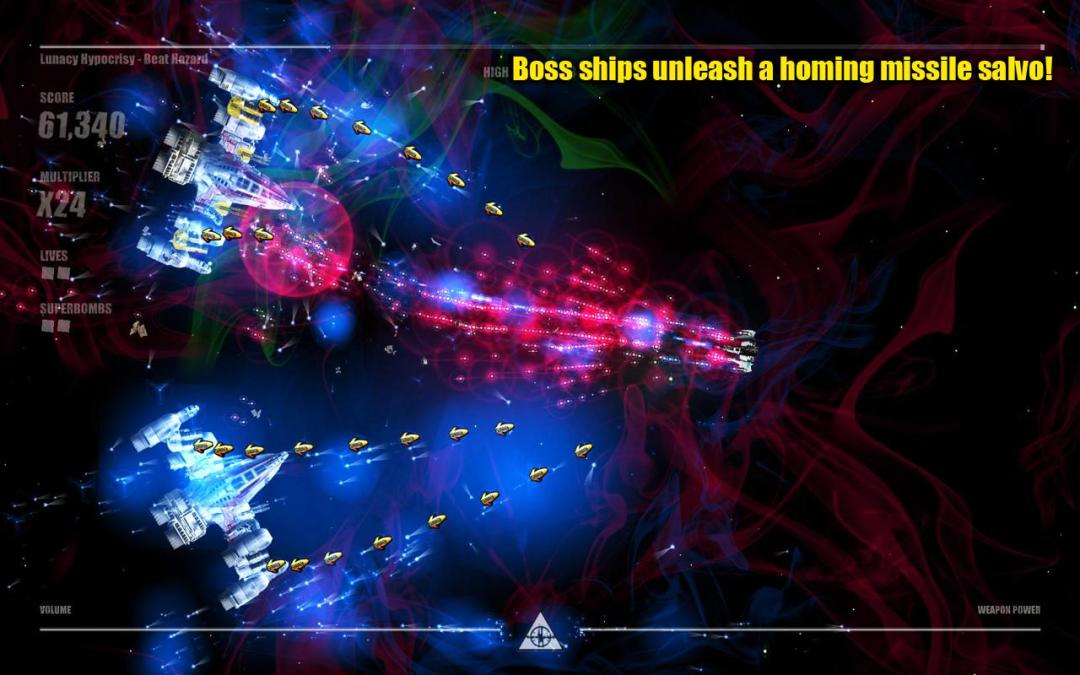 Beat Hazard游戏截图