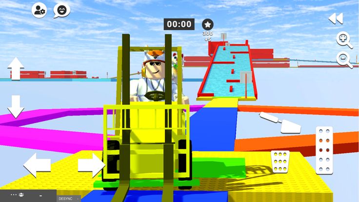 Obby Unreal Forklift Online游戏截图