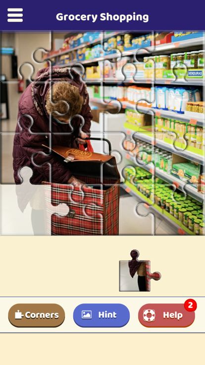 Grocery Shopping Puzzle游戏截图