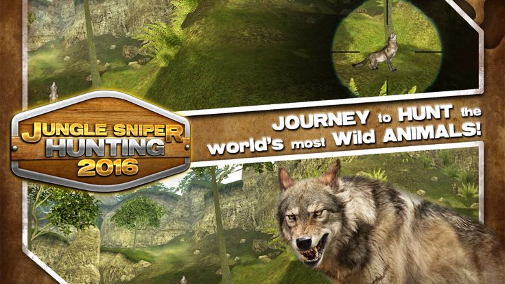 Jungle Sniper Hunting 2016 : Go On Sport Hunting this Winter游戏截图