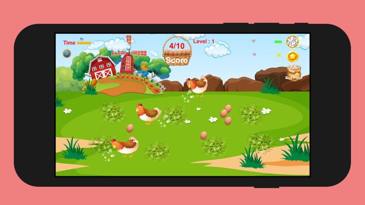 Farm Animal Chicken Cow游戏截图