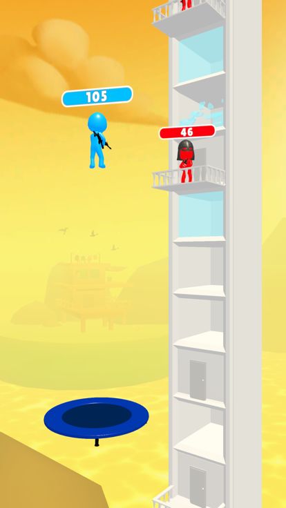 Trampoline Shot游戏截图