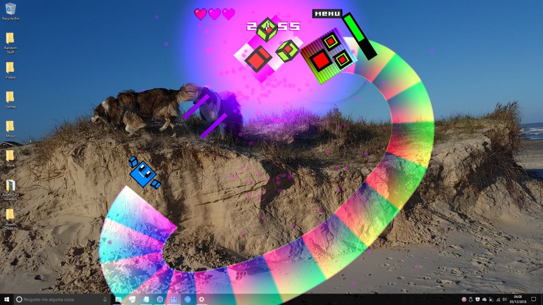 CPU Invaders游戏截图
