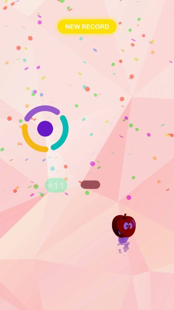 苹果弹球游戏截图