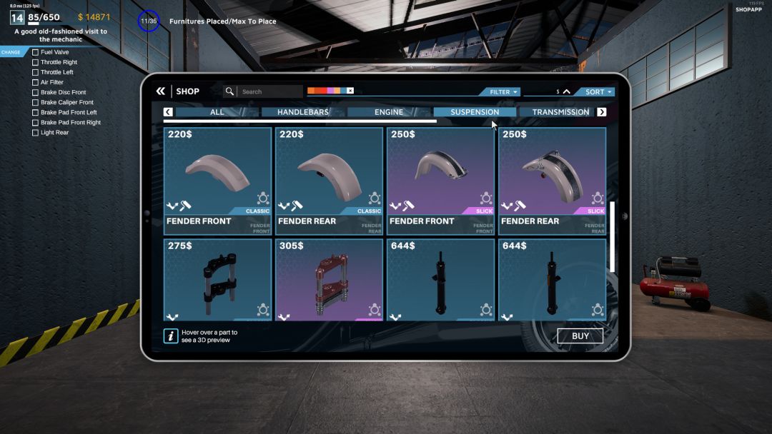 Motorcycle Mechanic Simulator 2021游戏截图