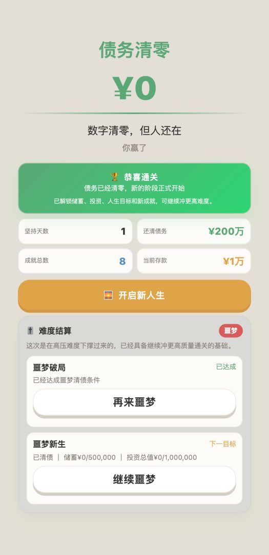 负产阶级游戏截图