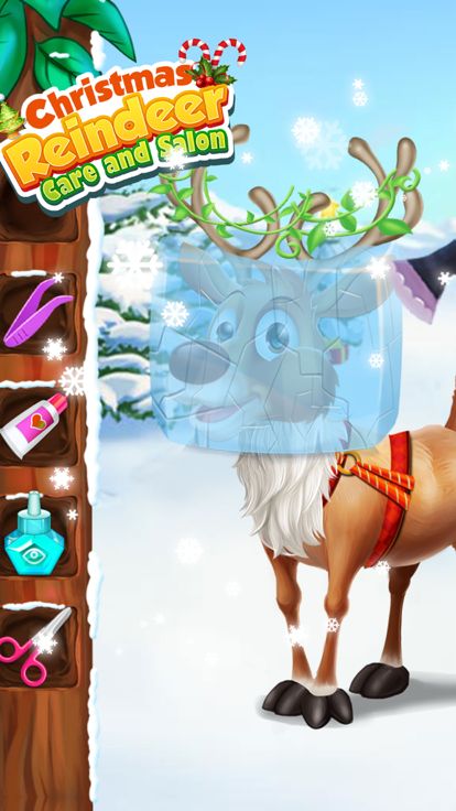Christmas Reindeer Care Salon游戏截图