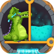 救救小鳄鱼-小鳄鱼爱洗澡解谜闯关
