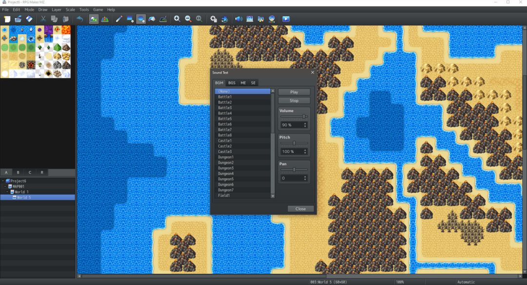 RPG Maker MZ游戏截图