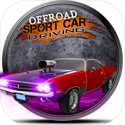 越野跑车的驾驶和3D特技漂移