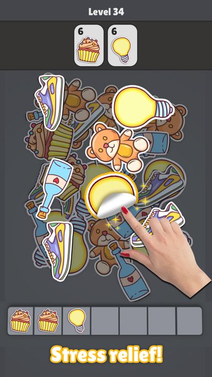Sticker Zen Match游戏截图