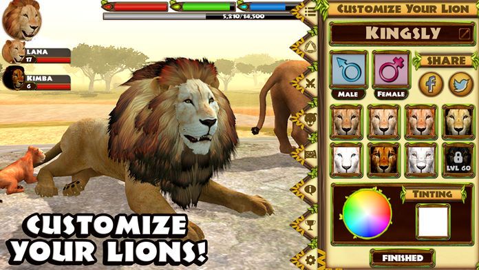 Ultimate Lion Simulator游戏截图