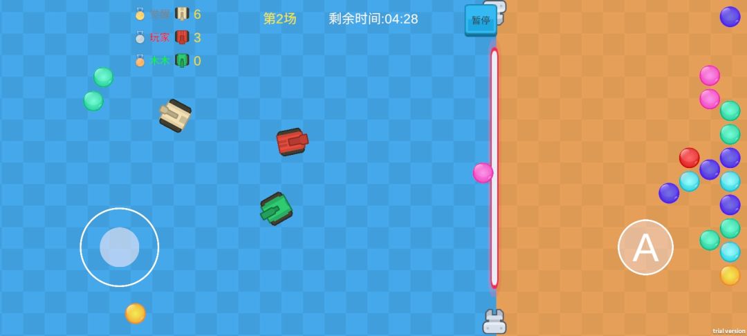 坦克泡泡游戏截图
