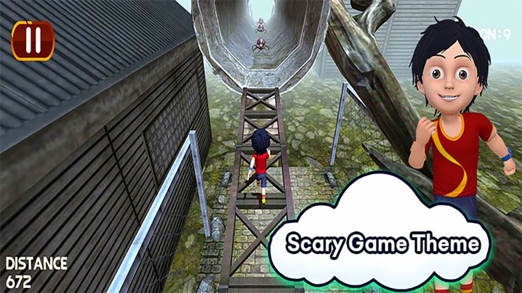 Shiva Cartoon Super Run Game游戏截图