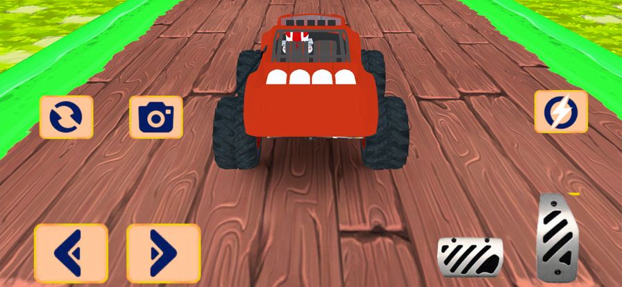 Monster Car Stunt Games 3D游戏截图