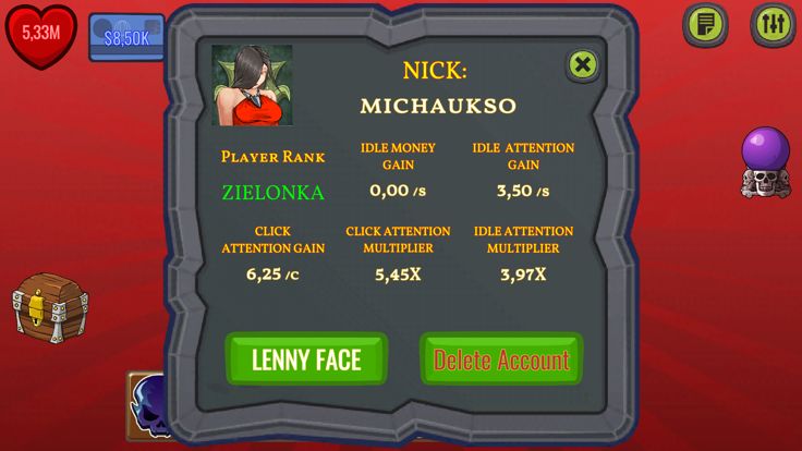 Mirkowanie - Idle Clicker Game游戏截图