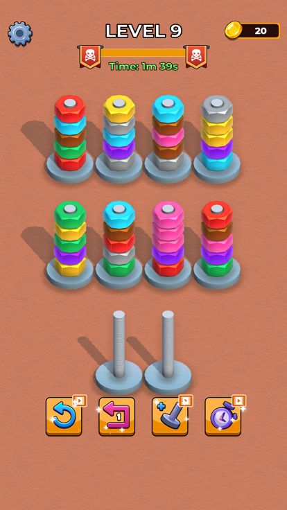 Screw Sort游戏截图