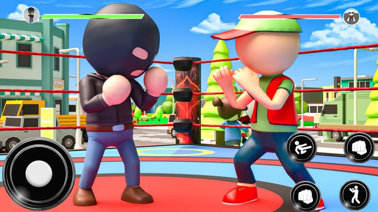 火柴人格斗摔跤游戏游戏截图