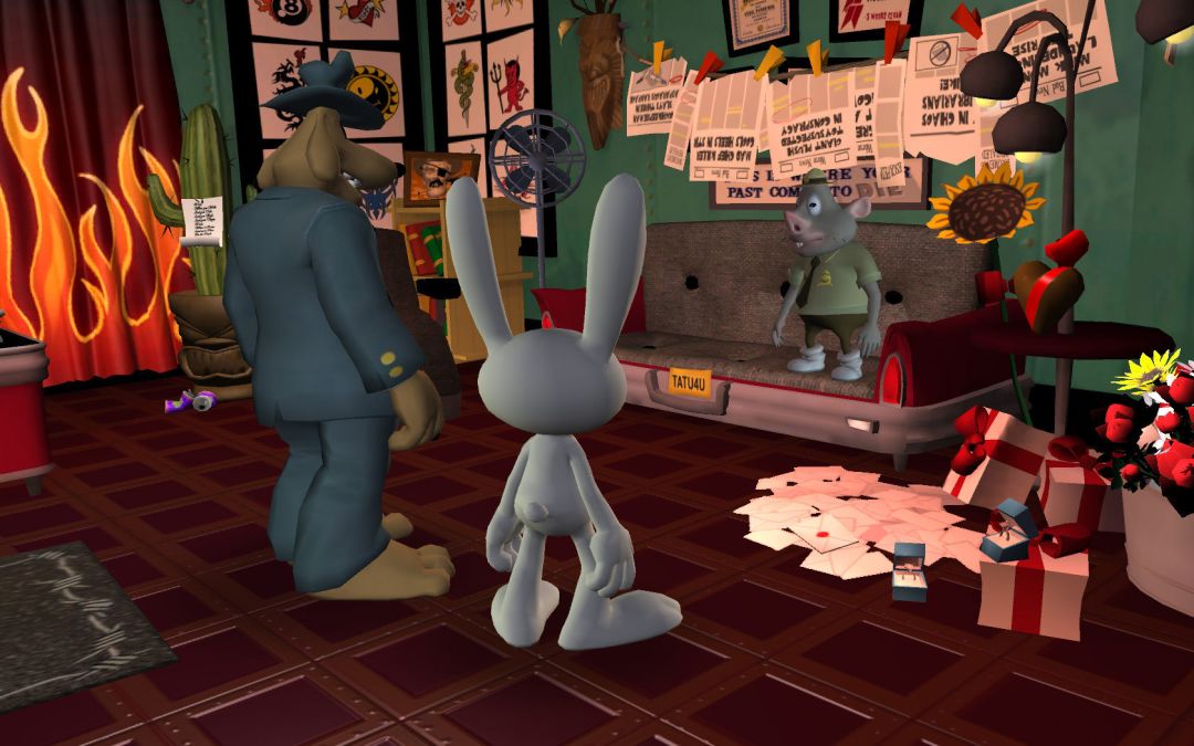 Sam & Max 203: Night of the Raving Dead游戏截图