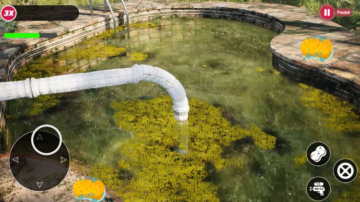 Pool Cleaning Simulator 2023游戏截图